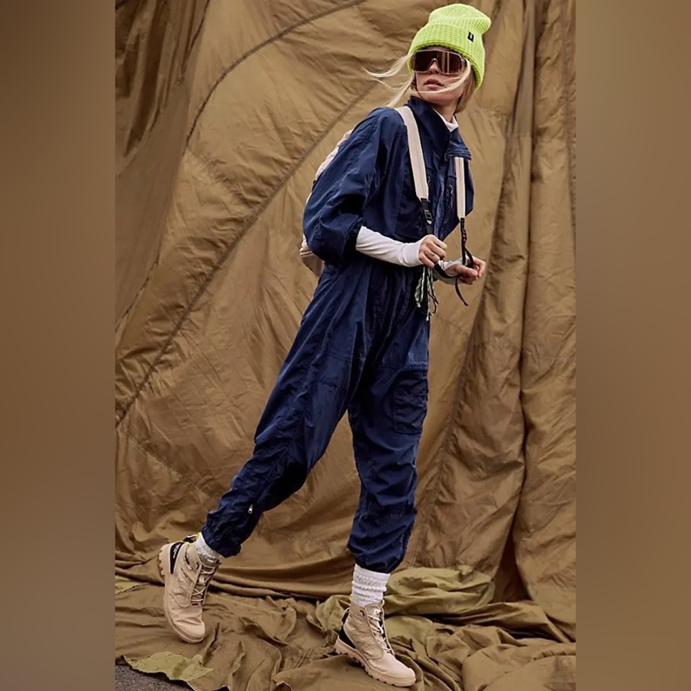 NWT! FP Free People Movement Heritage Boiler Suit Sz XS - Picture 2 of 5